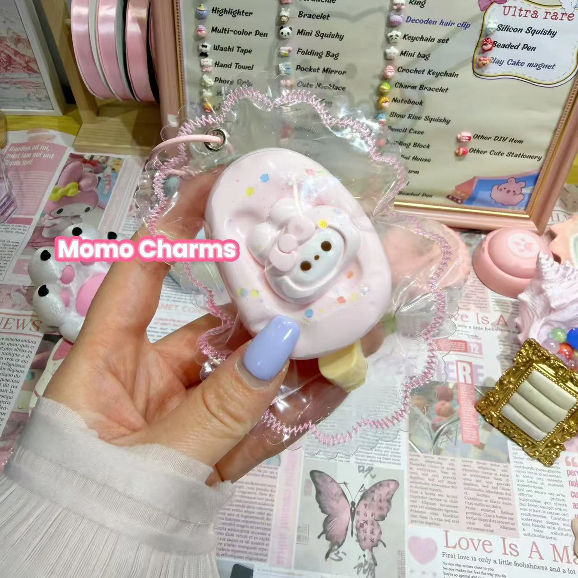 Bunny Ice Cream Silicone Taba Squishy Toy