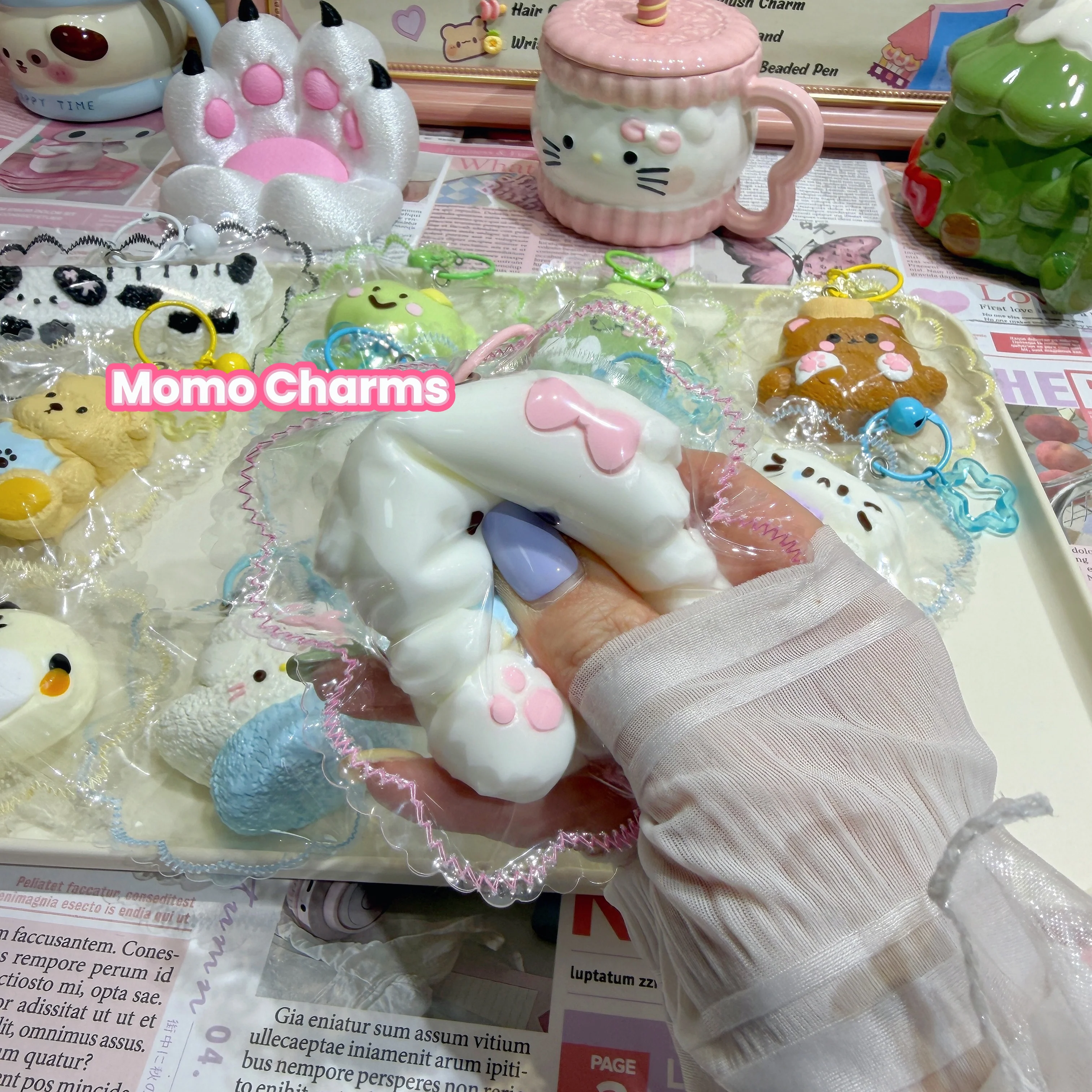Ice Cream Dog Silicone Taba Squishy Toy - Image 2