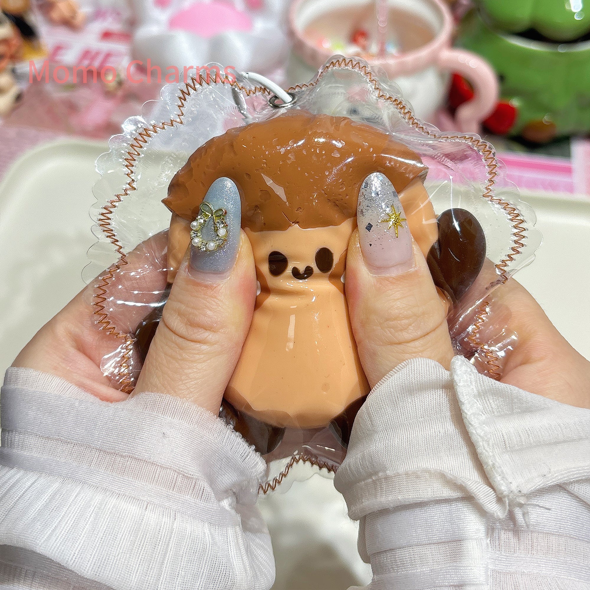 Cute Acorn Silicone Taba Squishy Toy - Image 3