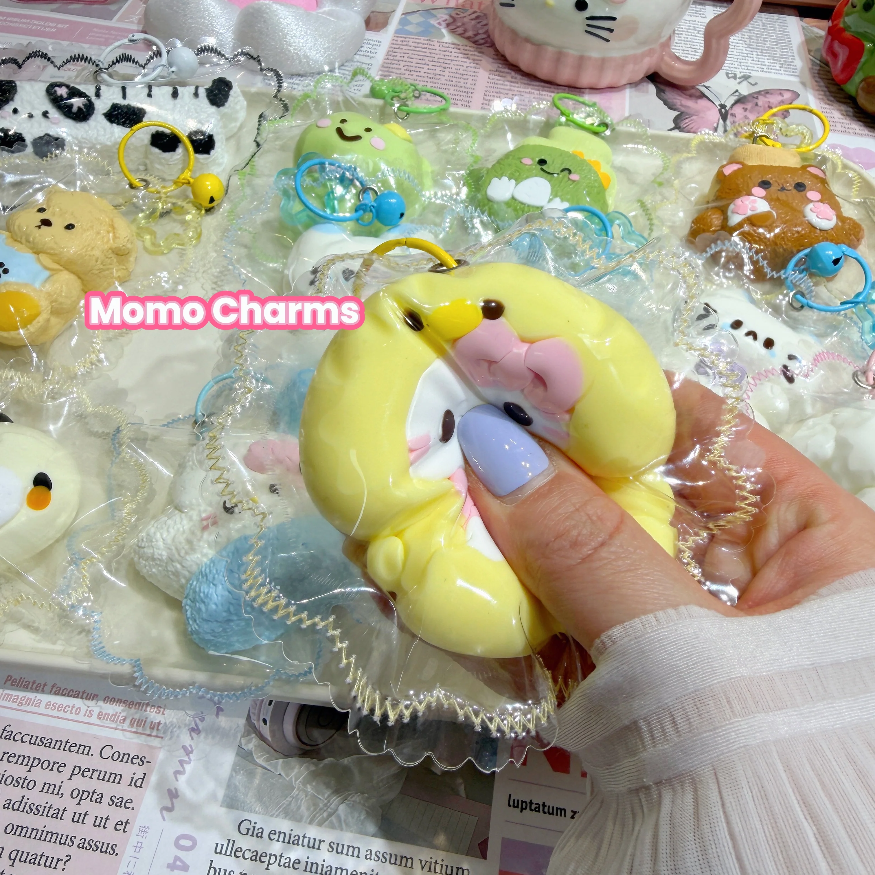 Hello Ducky Silicone Taba Squishy Toy - Image 3