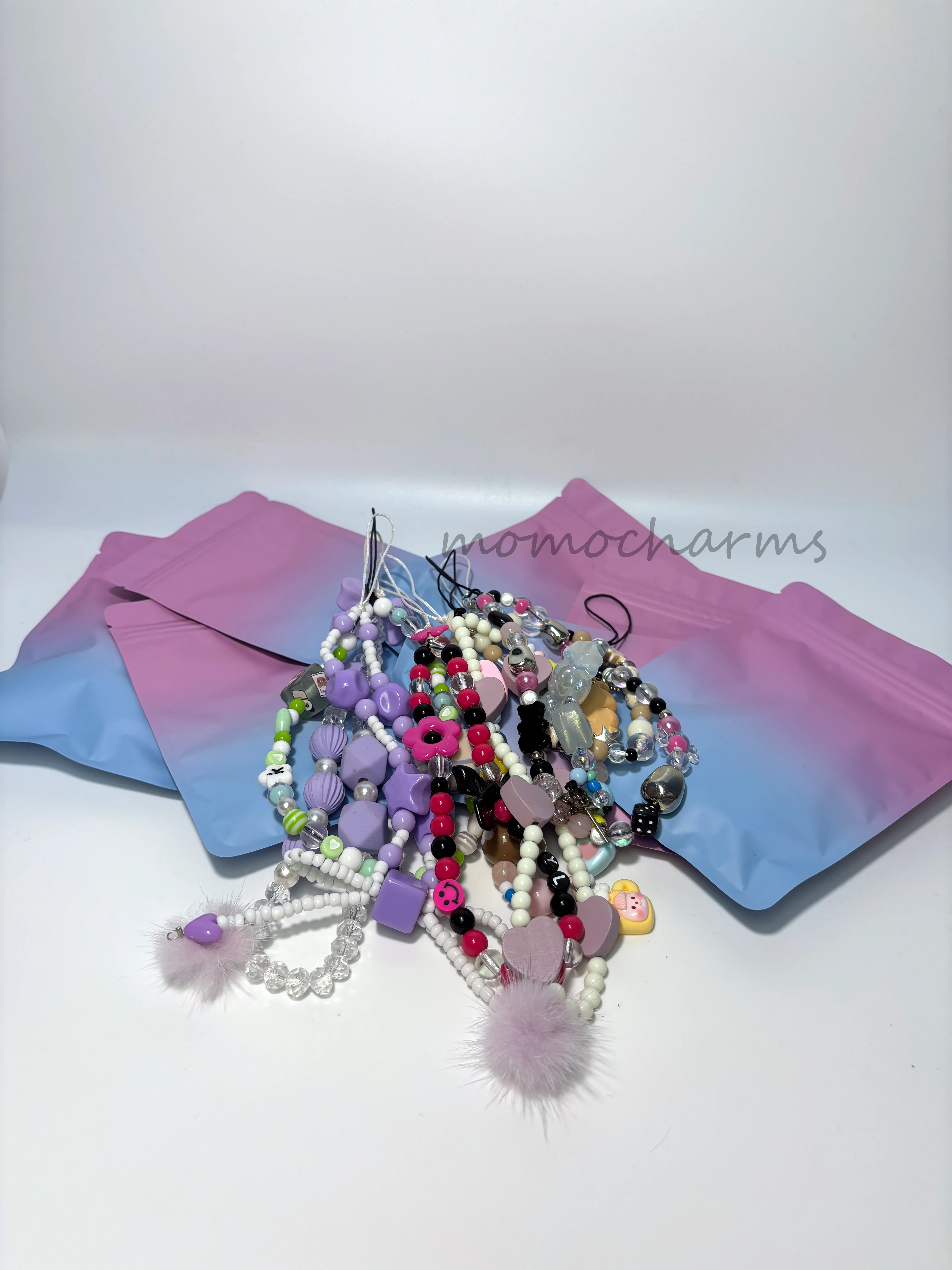 Keychain Lucky Bags/ Phone Chain Mystery Bags, Phone straps, Phone Charms - Image 3