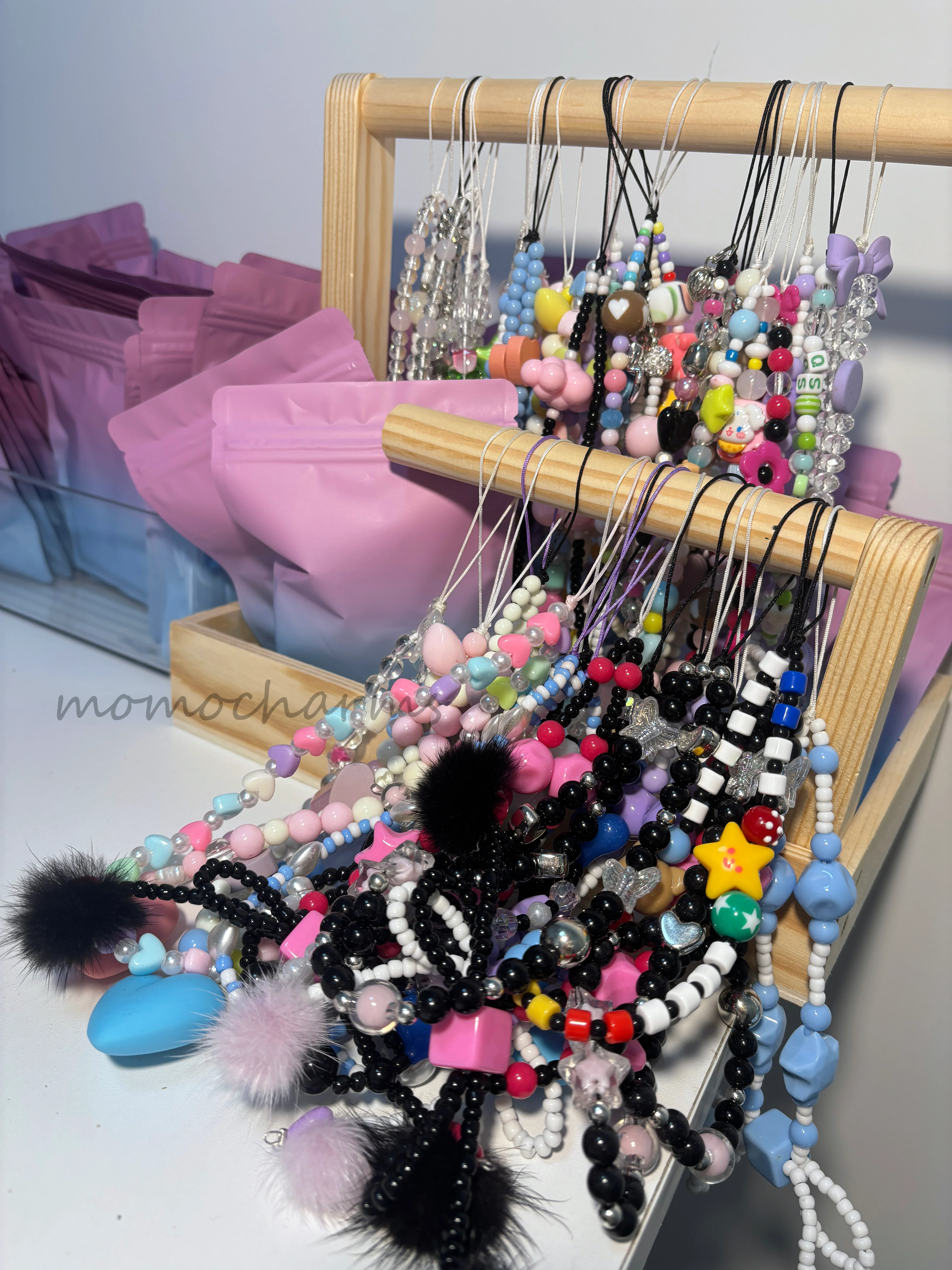 Keychain Lucky Bags/ Phone Chain Mystery Bags, Phone straps, Phone Charms - Image 5