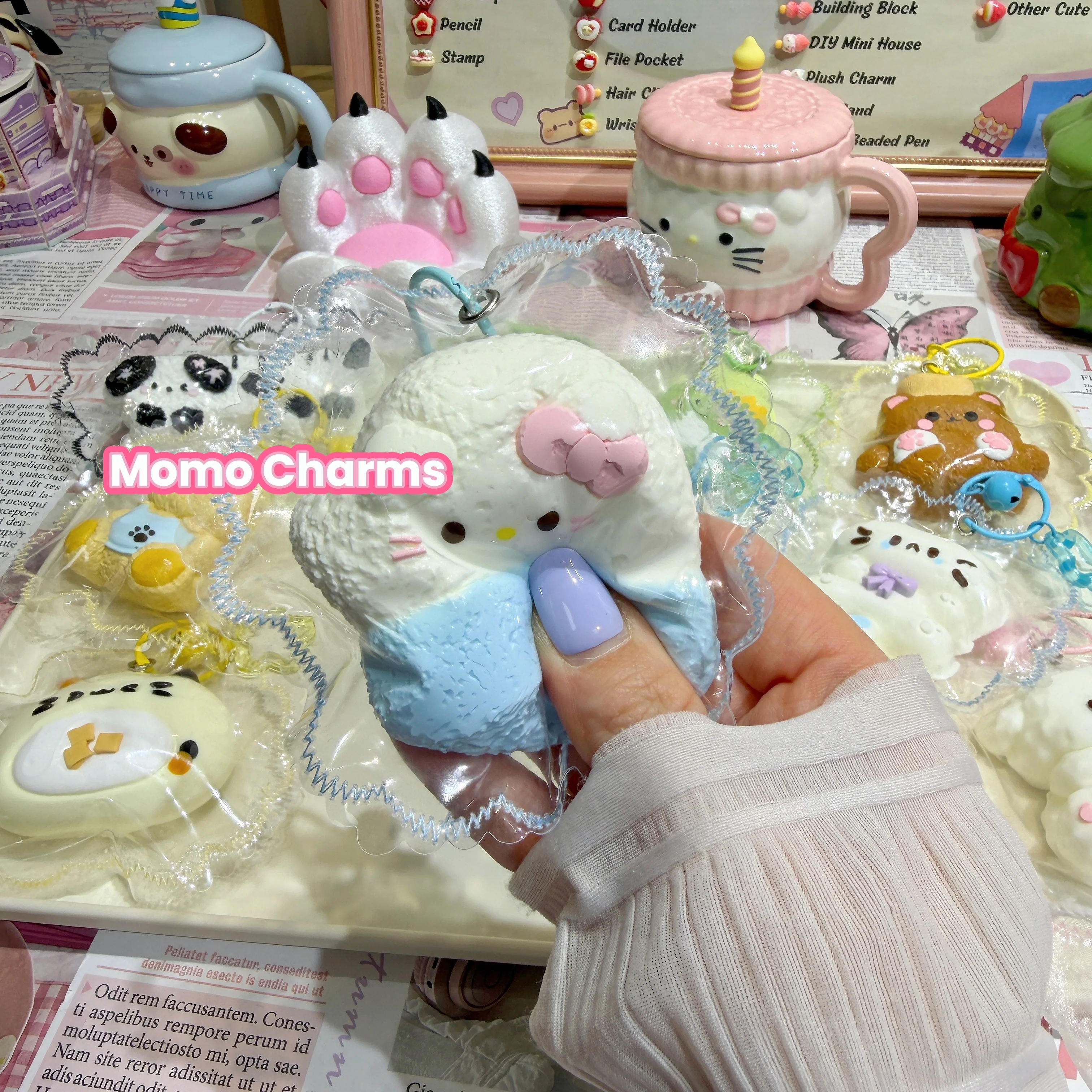 Kawaii Glove Cat Silicone Taba Squishy Toy - Image 3