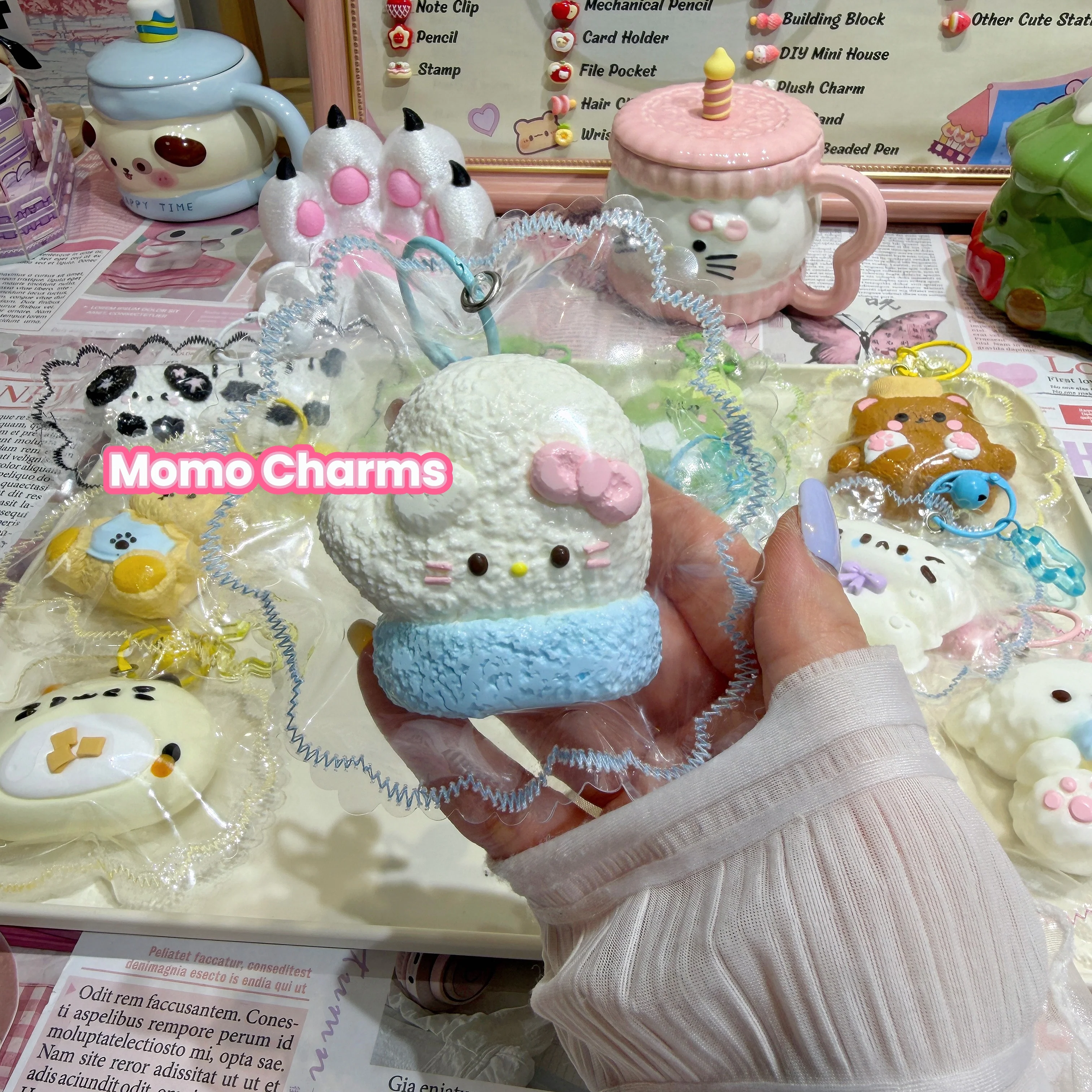 Kawaii Glove Cat Silicone Taba Squishy Toy - Image 4