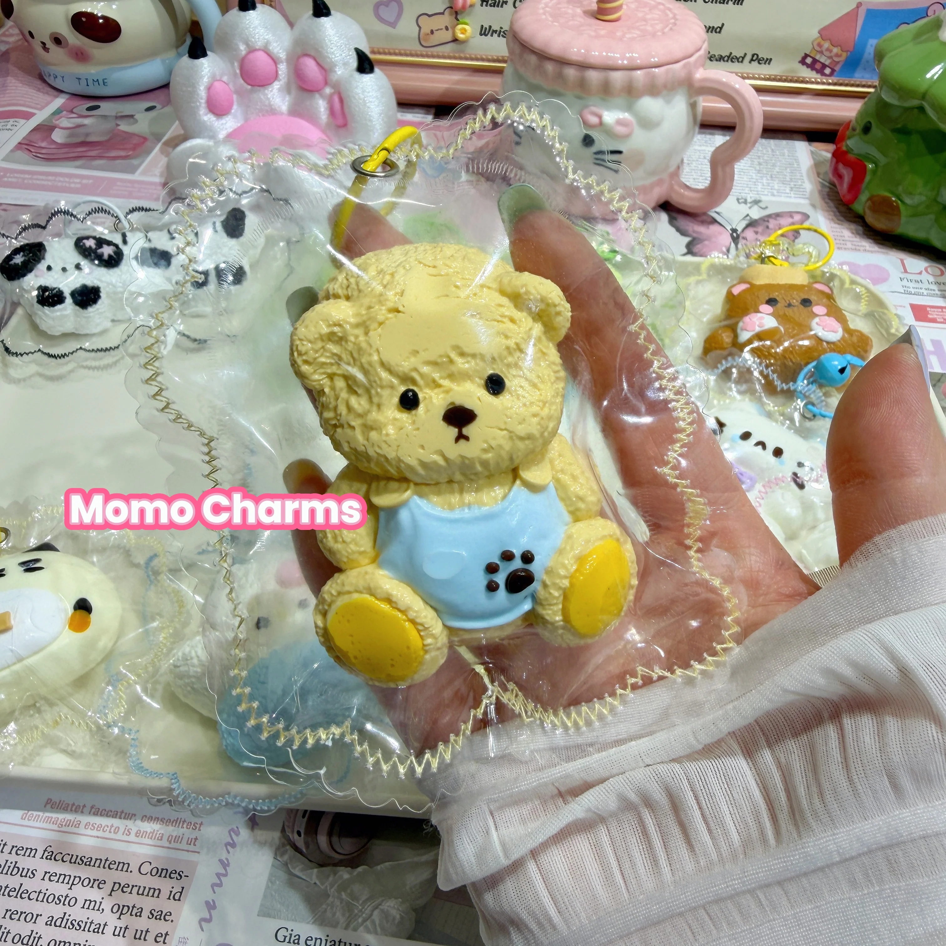 Honey Bear Silicone Taba Squishy Toy - Image 2